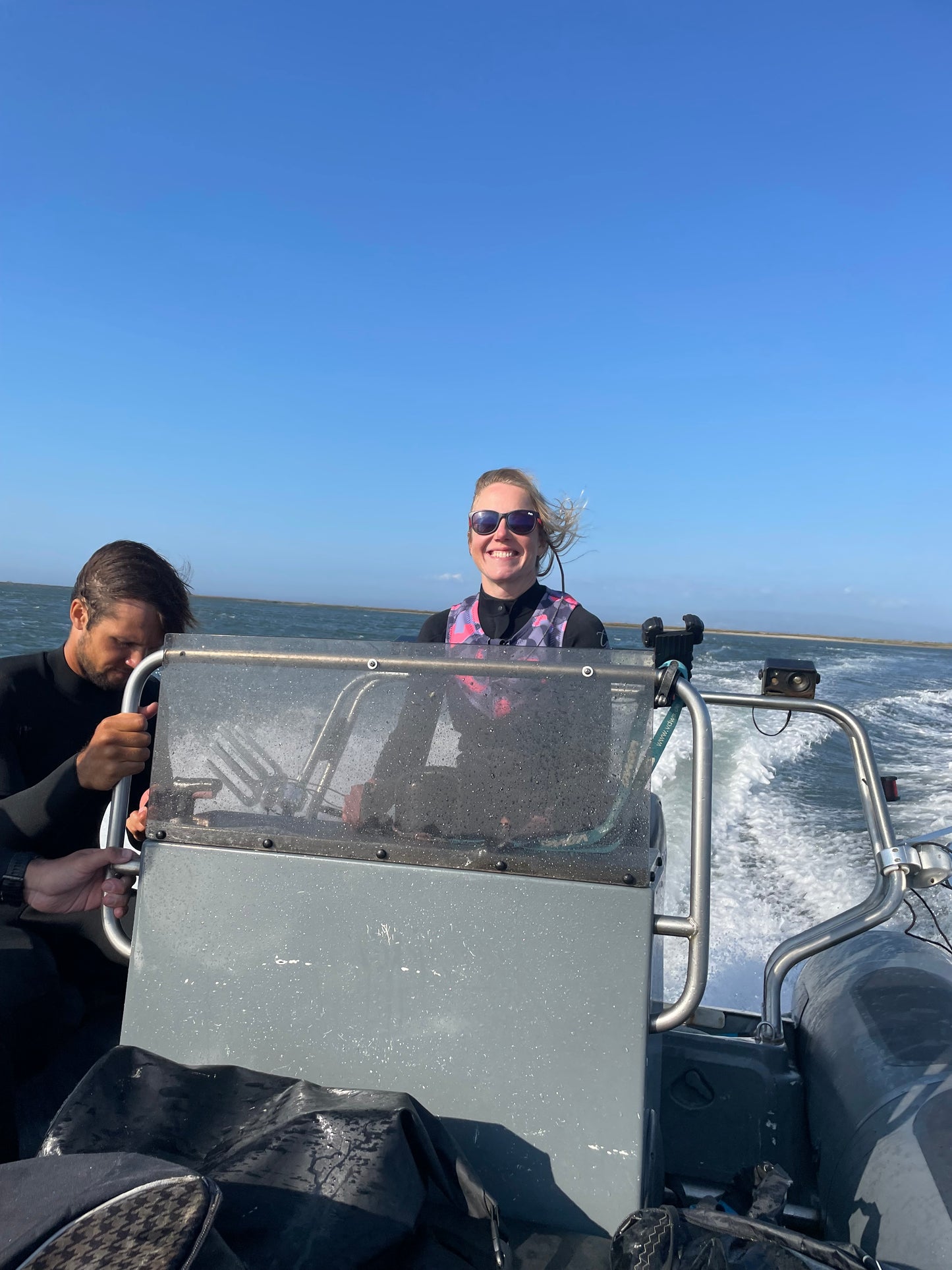Down window boat rescue rib Kite surfing Wing foiling
