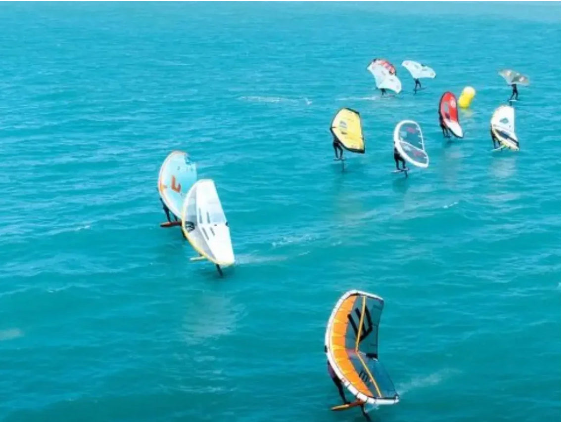 Wing foiling Surf to Summit