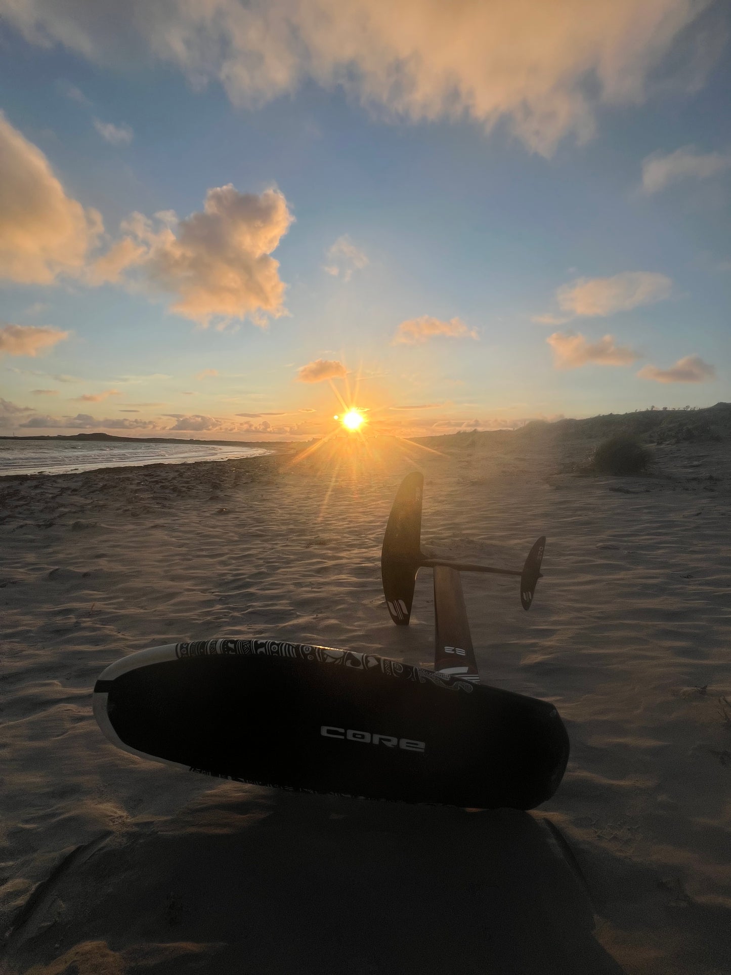 Tow Foiling Surf to Summit