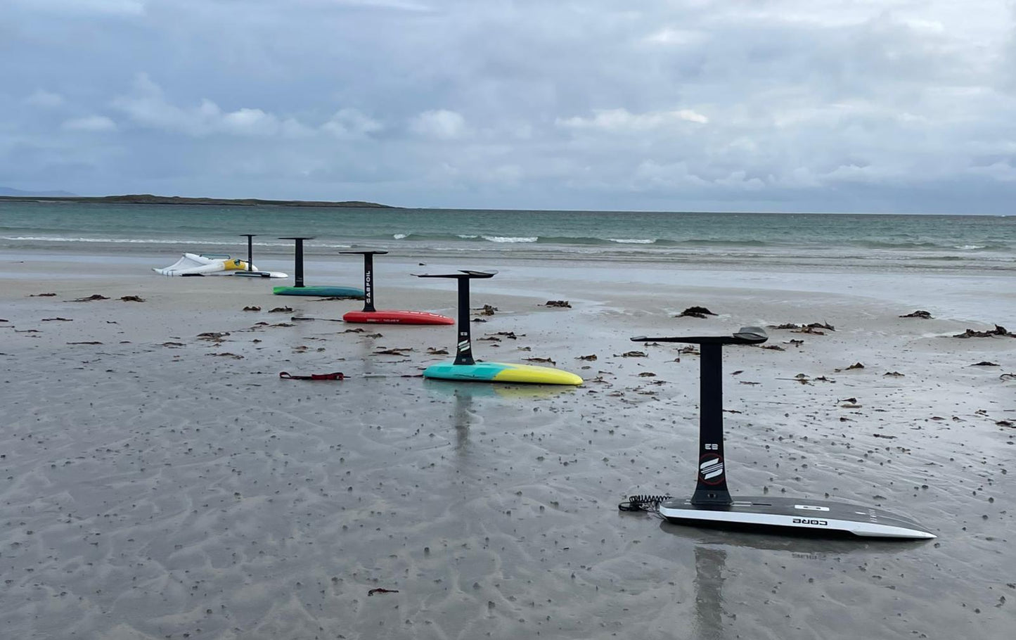 Tow Foiling Surf to Summit North Wales