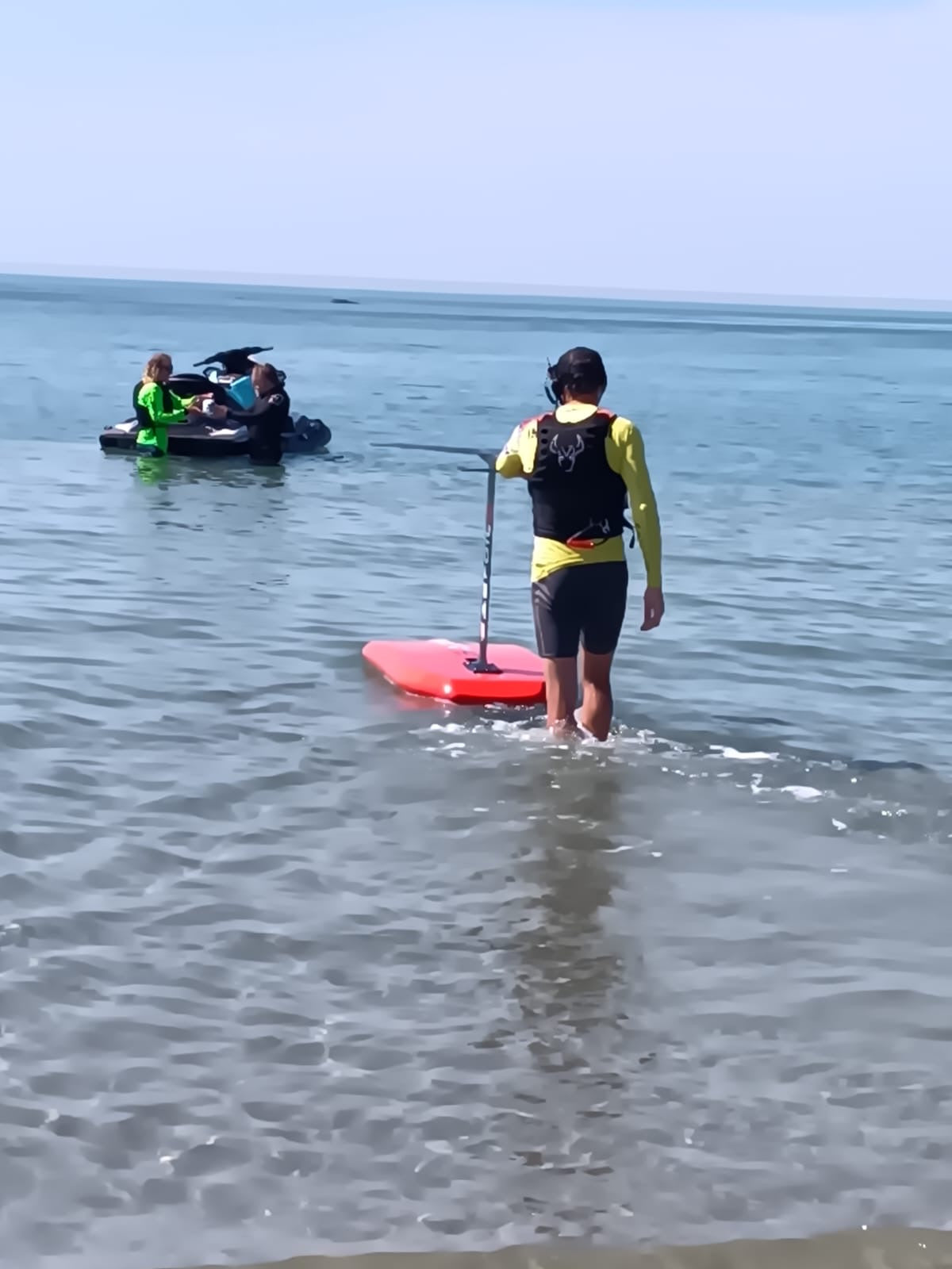Tow Foiling Surf to Summit