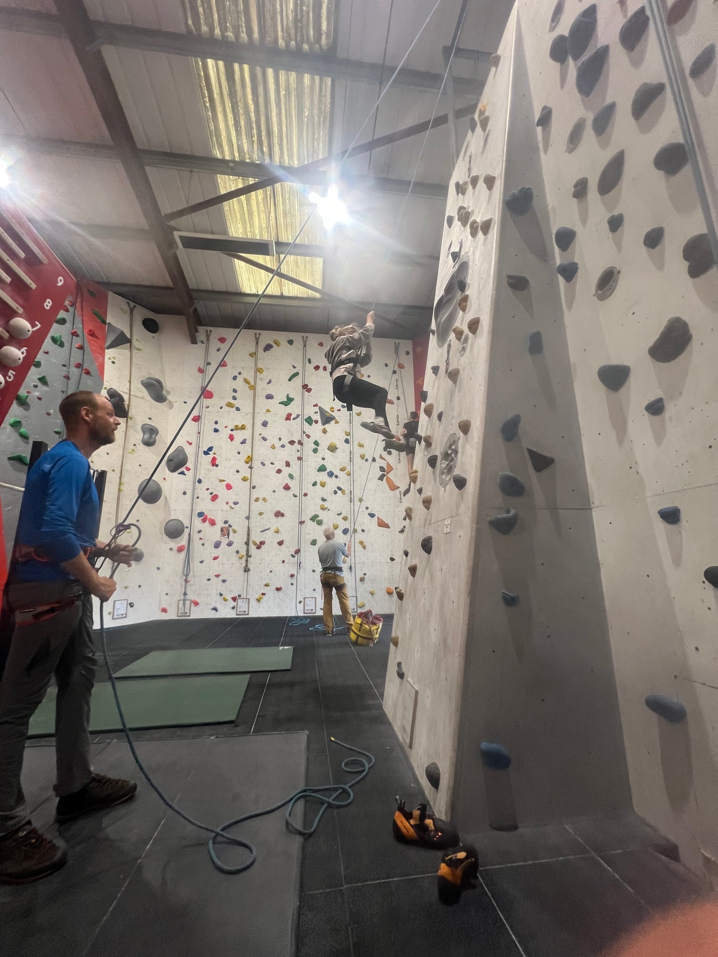 1 on 1 indoor climbing coaching. Indi Climbing wall Anglesey. (2 hours)