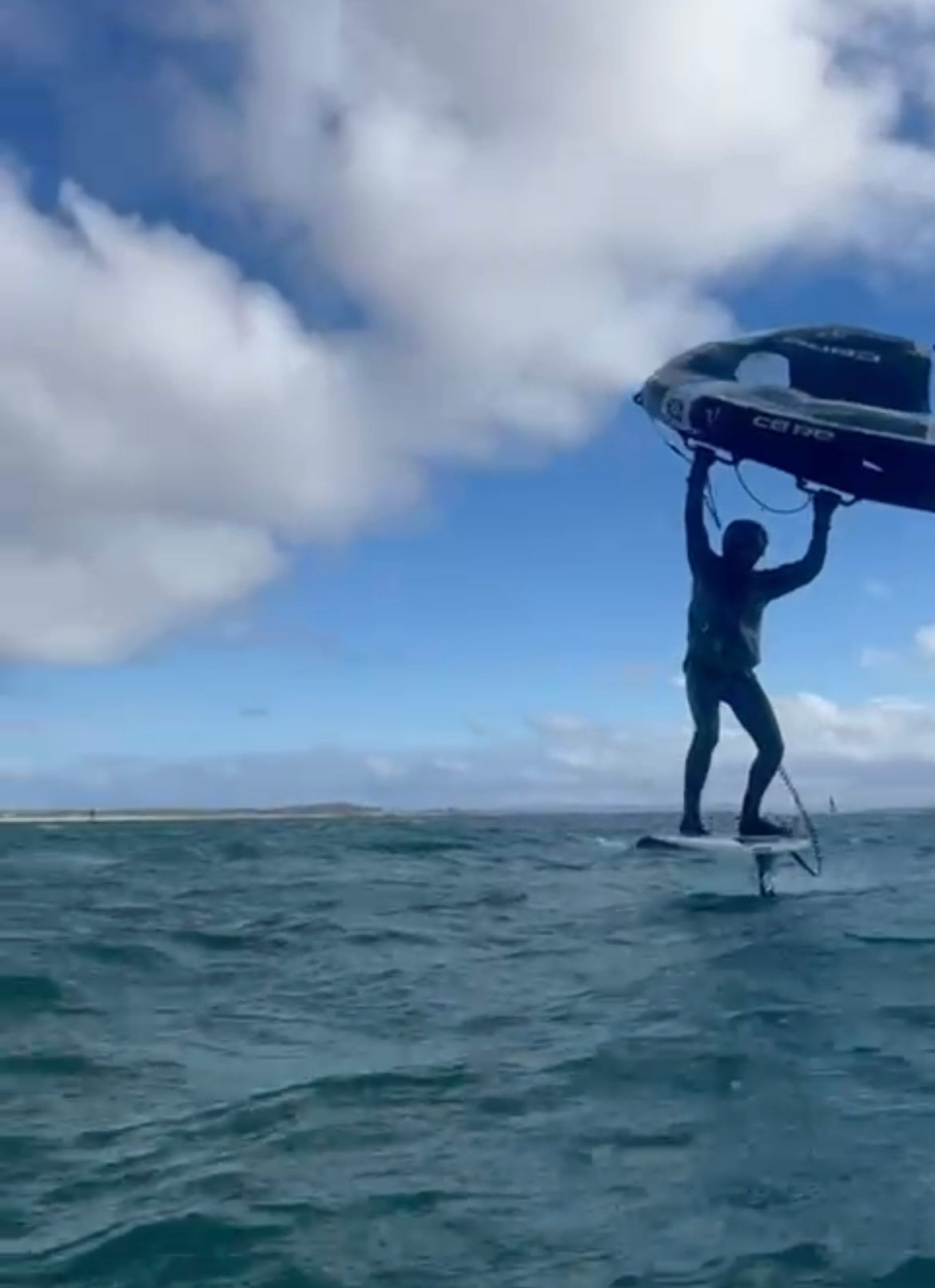 Wing Foiling Surf to Summit