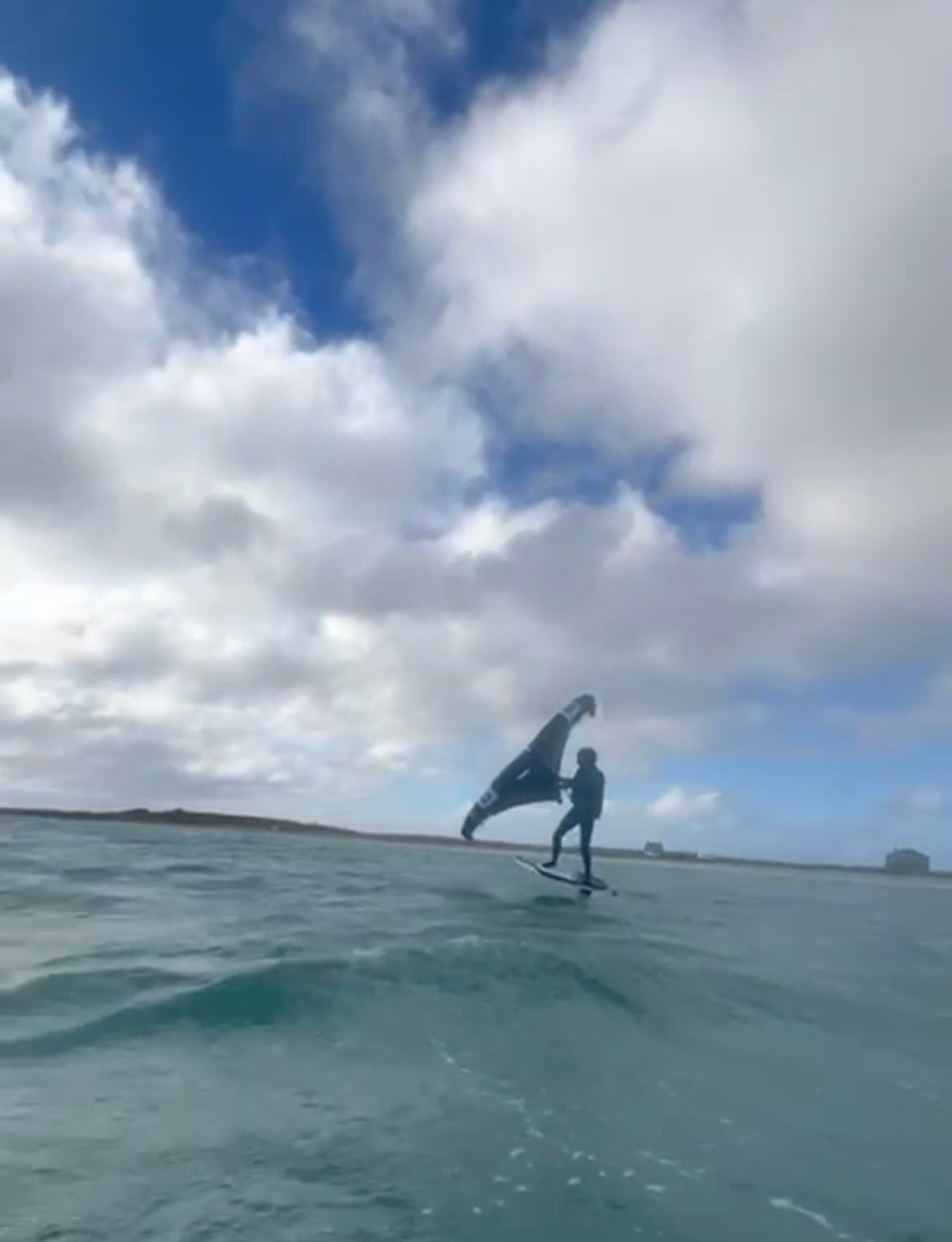 Wing Foiling Surf to Summit