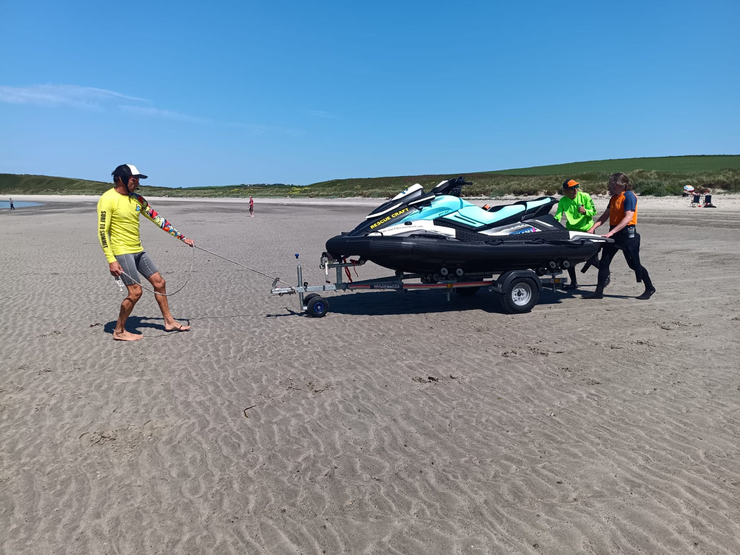 North Wales, Anglesey, Sandy Beach clinic. Grab a coaching session today.