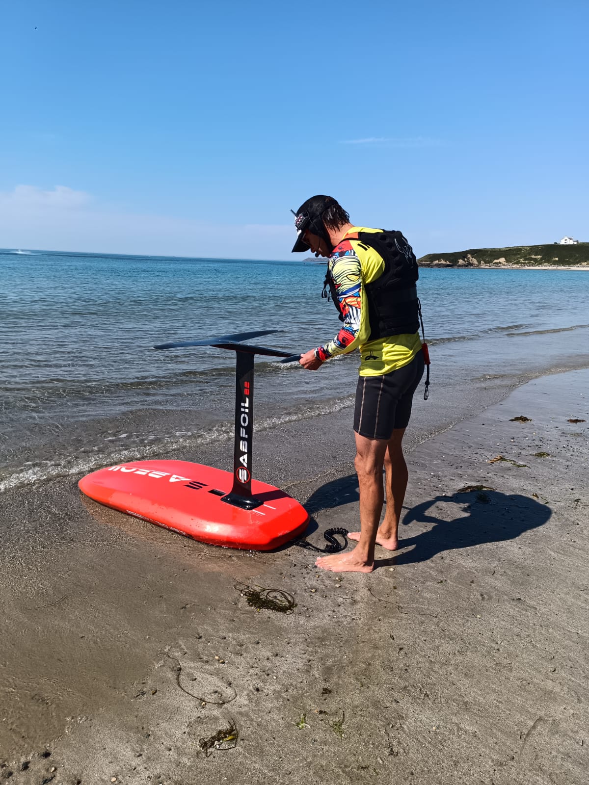 Learn to tow foil with Surf to Summit