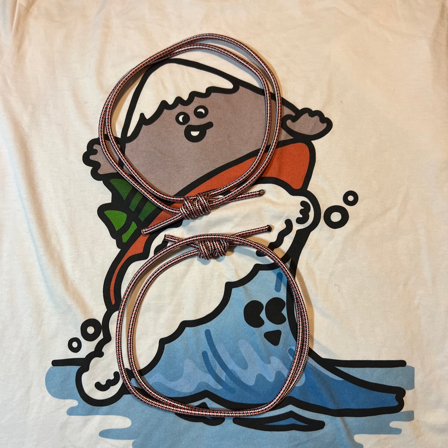 Pair of 5 mm Prusik loops made with DMM cord.