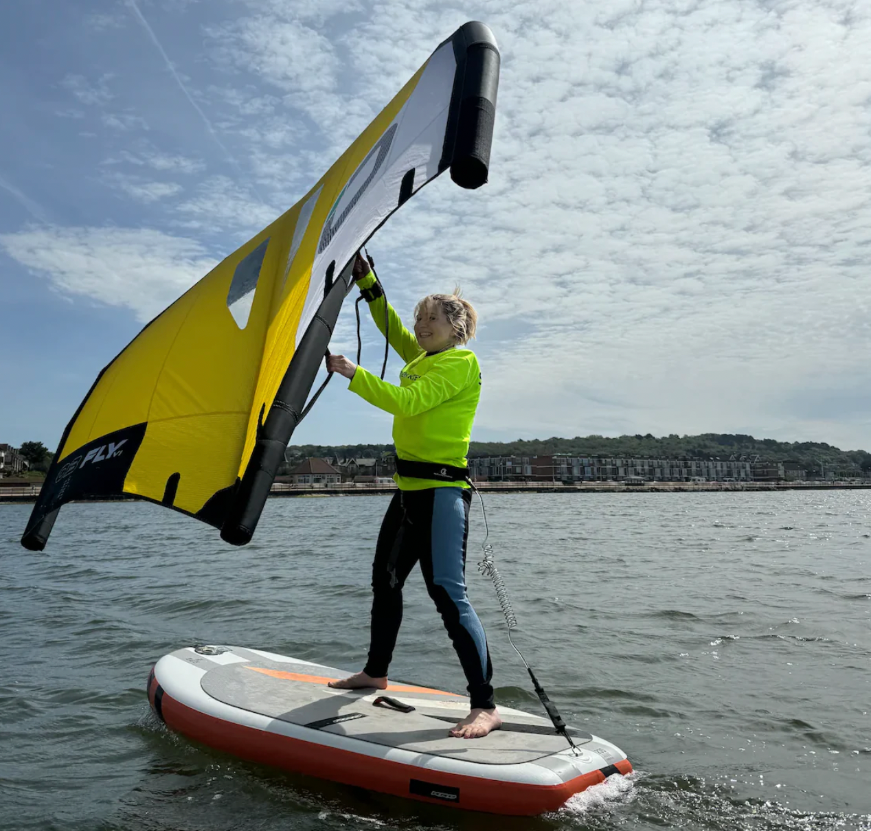 Wing Foiling 2 hour lessons for beginners or advanced coaching.