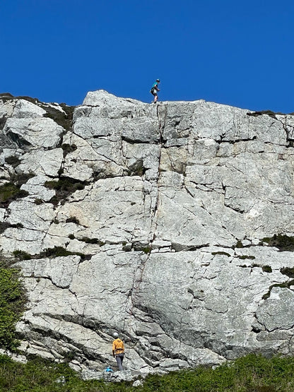 1 on 1 climbing coaching outdoors. (6 hours)
