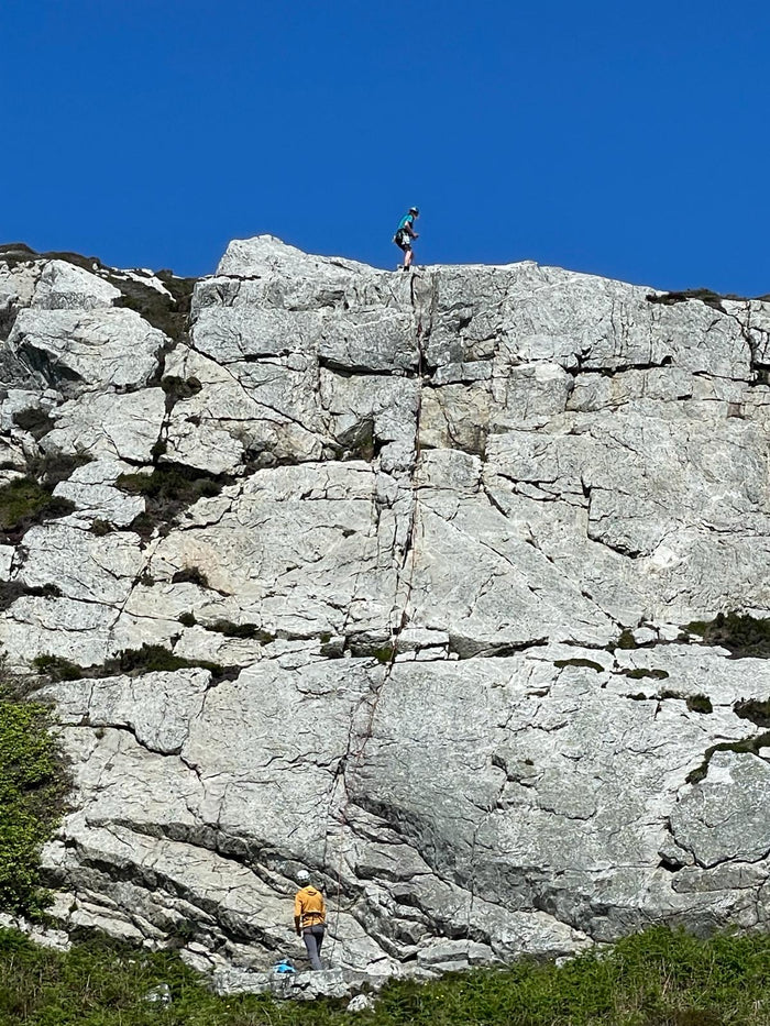 1 on 1 climbing coaching outdoors. (6 hours)