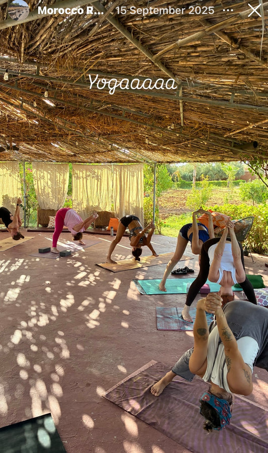 15th-19th September  WEEK 1 – FLOW RETREAT £900 
Morocco Flow Retreat – Yoga & Water Experience

A 5-day retreat focused on movement, recovery, and introduction to water-based activities.
