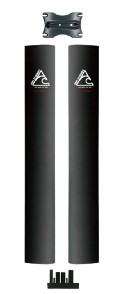 Aluminium mast foiling 