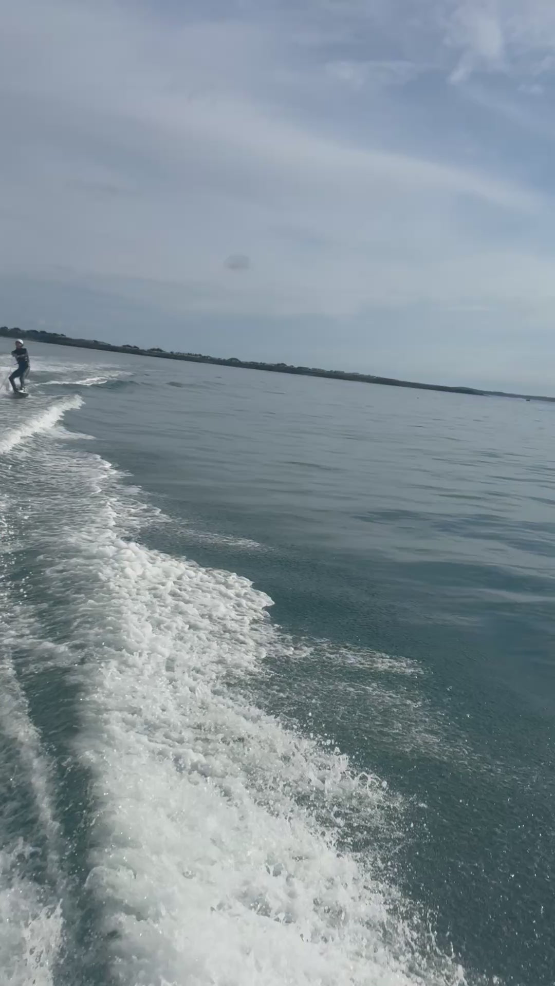 Wakeboarding fun off the back of the jet ski North Wales