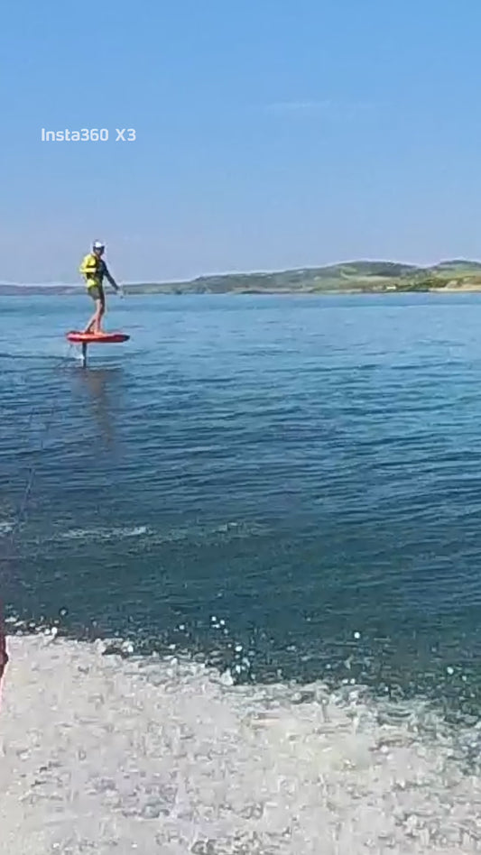 Tow Foiling Surf to Summit North Wales